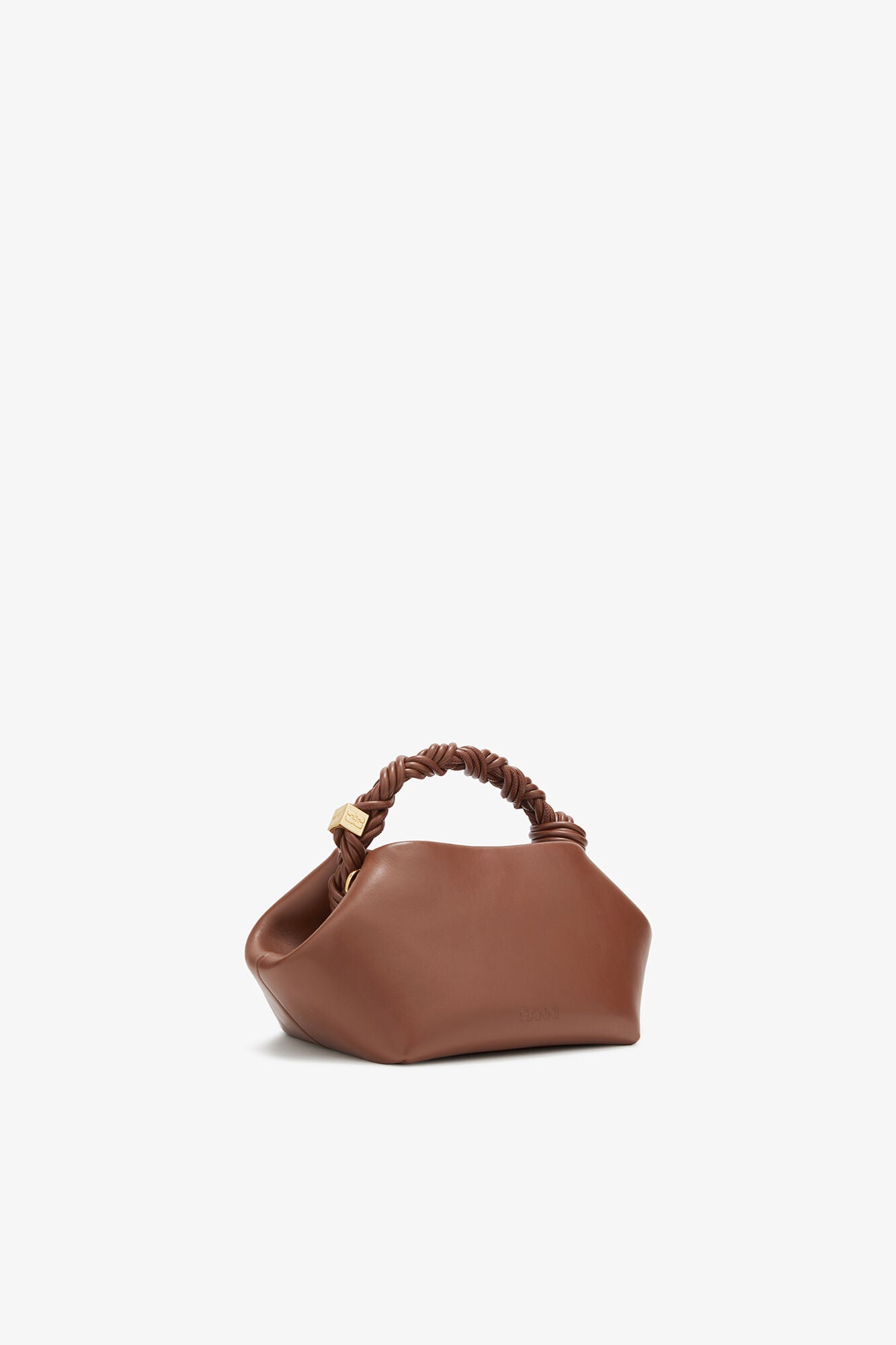 GANNI Small Bou Bag in Brown - Sorrel Horse