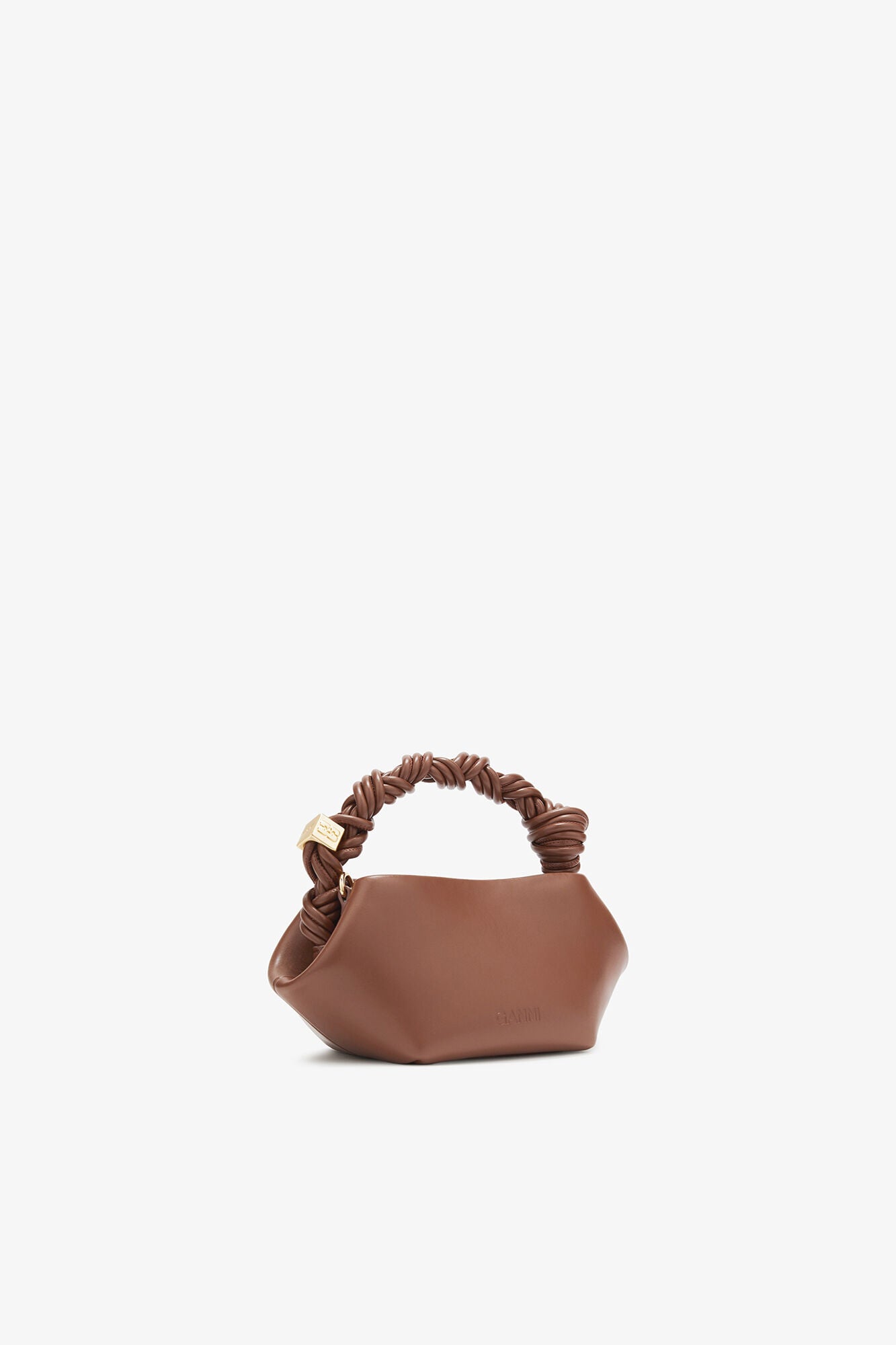 GANNI Mini Bou Bag in Brown (C2100035) - Sorrel Horse