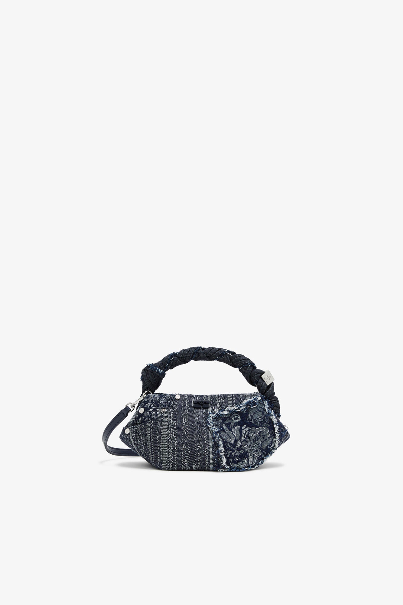 GANNI Mini Bou Bag in Denim - Rinse