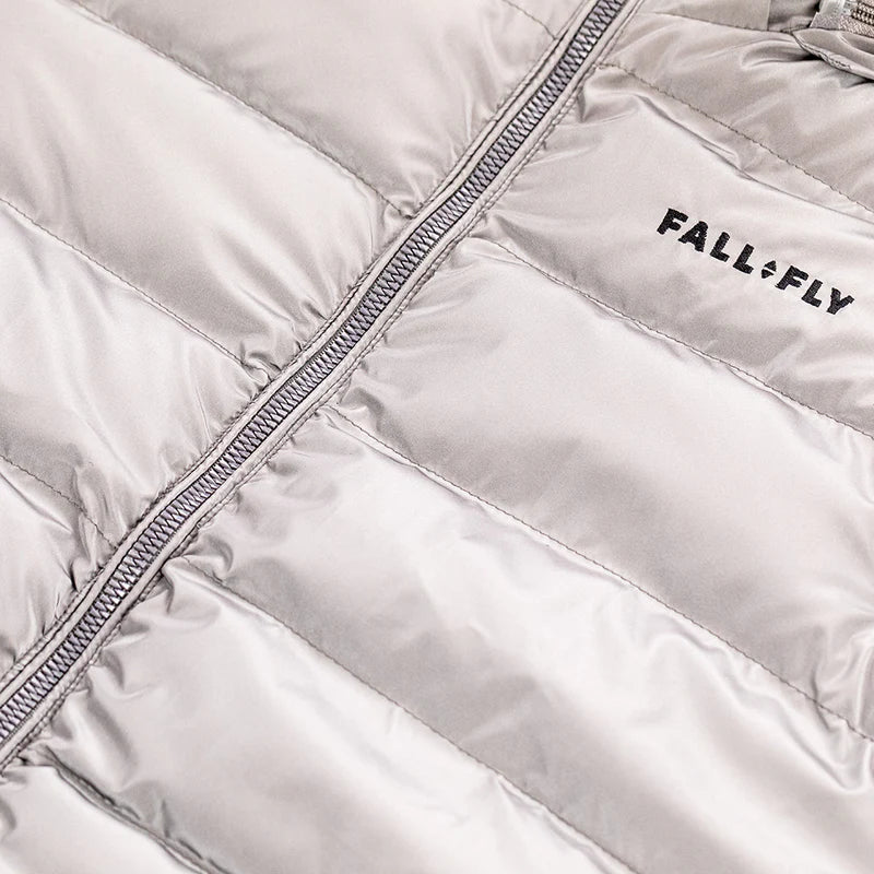 Fall Fly Modular Puffer Jacket Silver