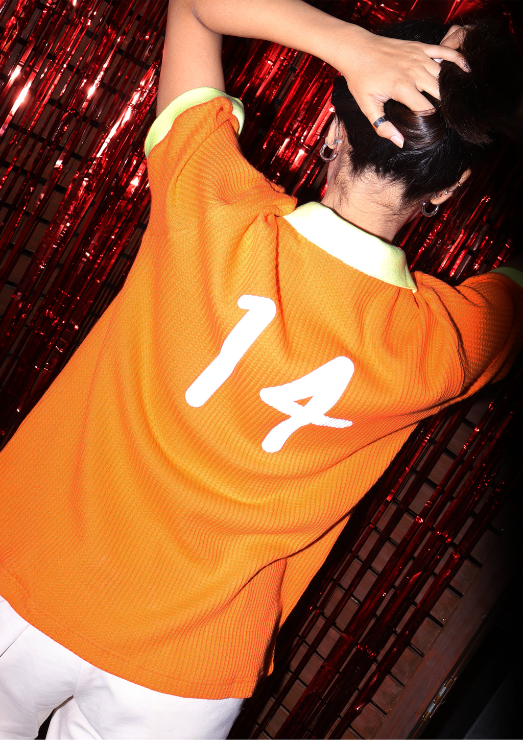 KNN Calcutta Cry F Knit T-shirt
