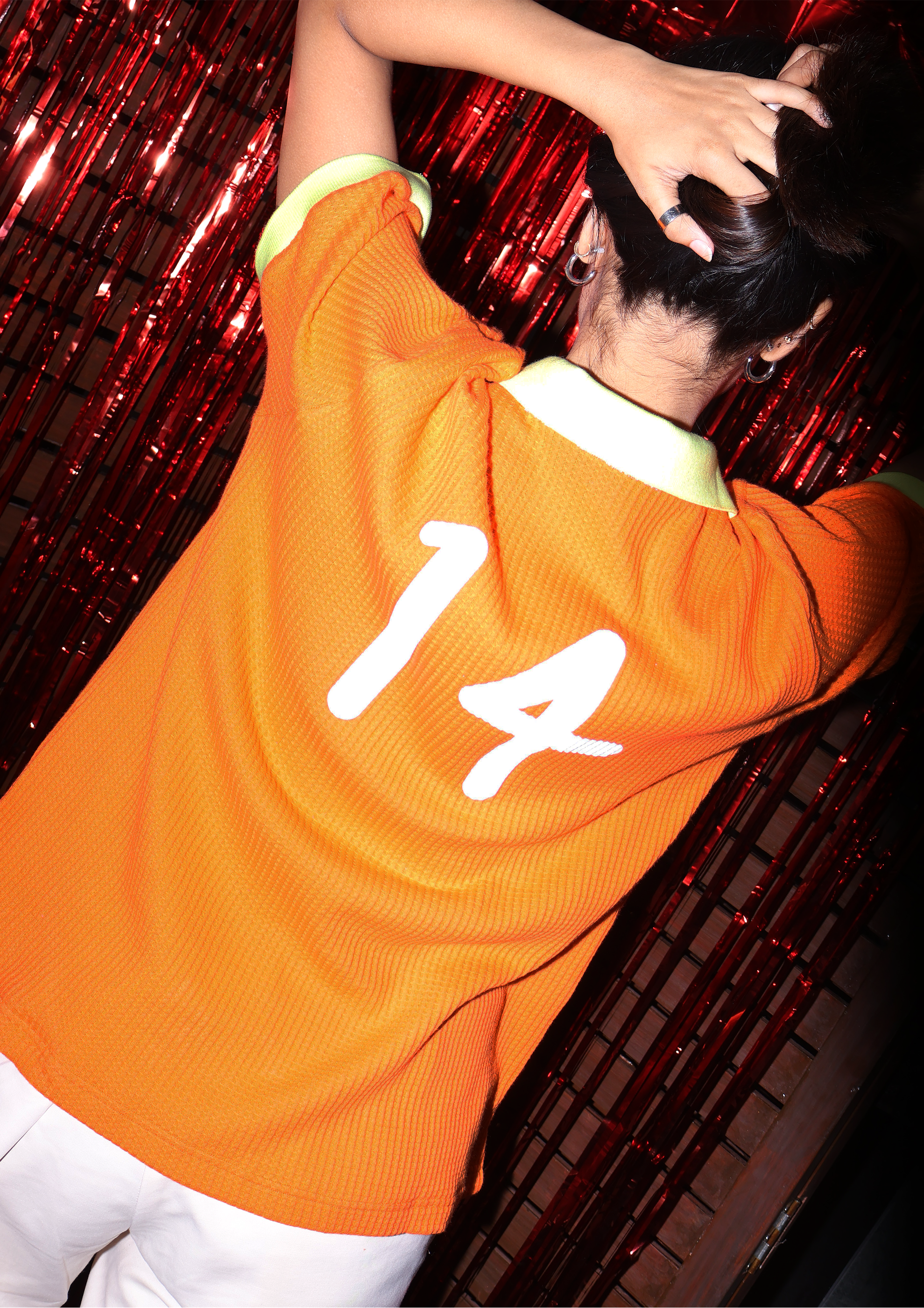 KNN Calcutta Cry F Knit T-shirt