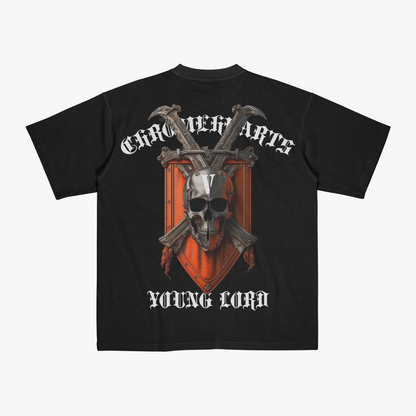 FakeButReal IF Chromehearts x VLONE Collab Black T-shirt