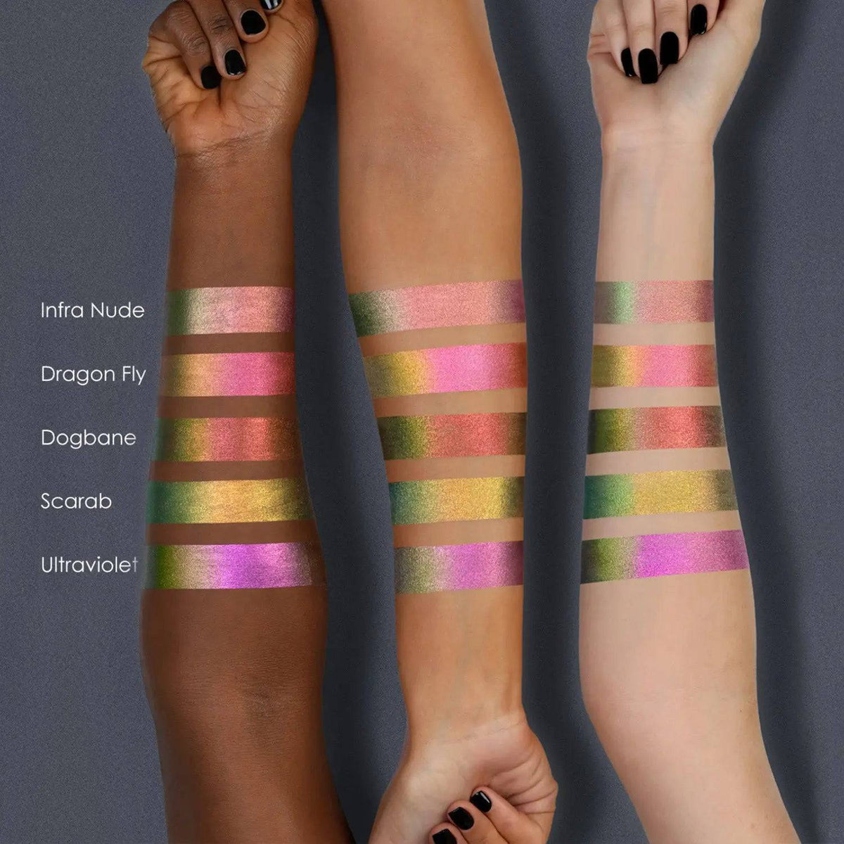 Natasha Denona Chromium Liquid Eyeshadow - Scarab