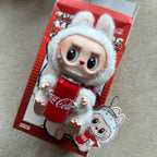 Pop Mart Labubu The Monsters Coca Cola Series Happy Factor Vinyl Plush Figure