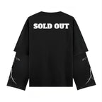 Epic Oversized Black Full Sleeve T-Shirt - Cross V2