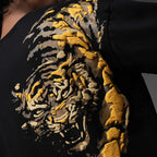 Greyhound Oversized T Shirt - Wild Tiger