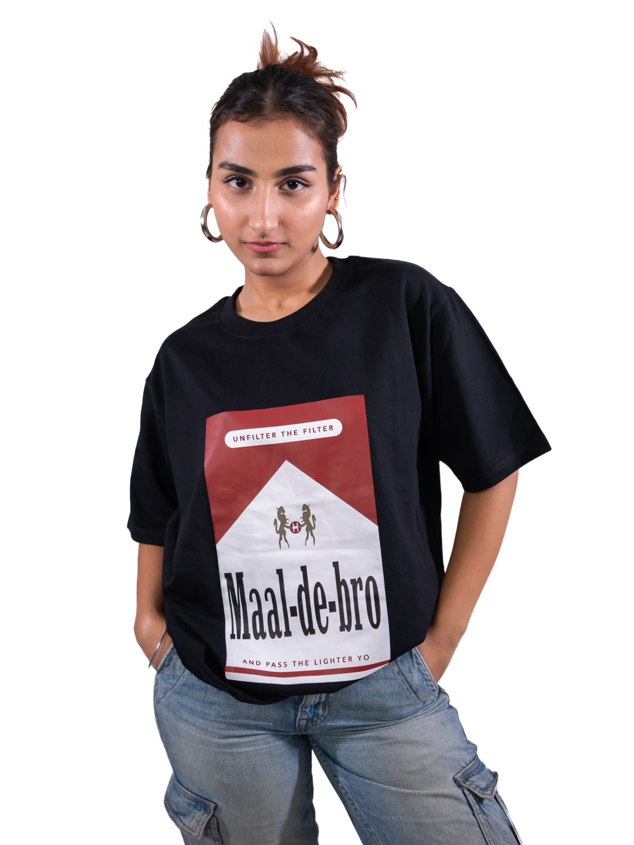 HGIH Tee Black Classic Maal de bro