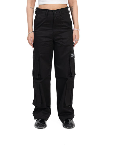 Vako Unisex Black Utility Cargo