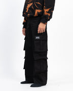 Vako Unisex Black Utility Cargo