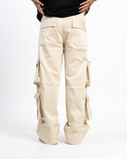 Vako Unisex Beige Utility Cargo