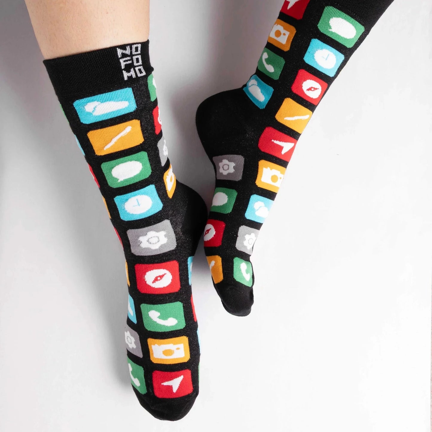NoFoMo Crew Length Socks App Store