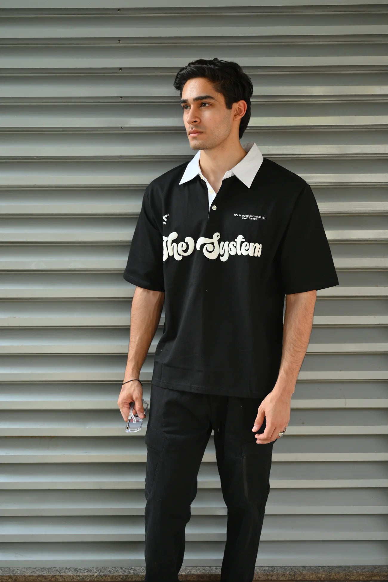 HGIH Polo Tee Black System