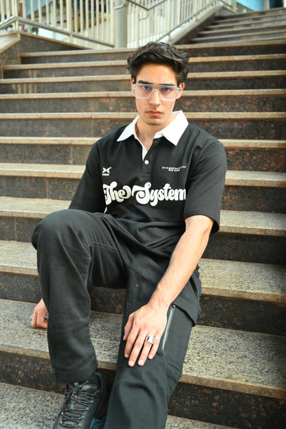 HGIH Polo Tee Black System