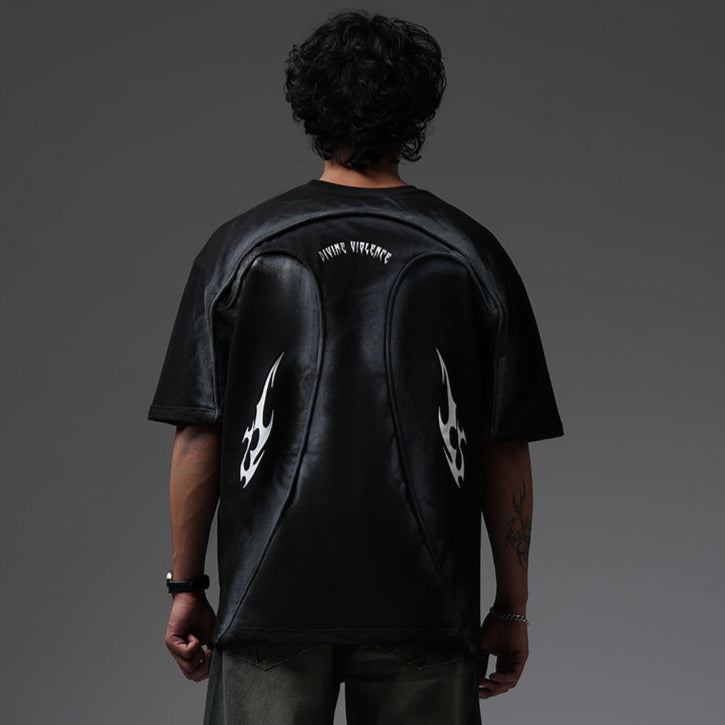 Greyhound Oversized T Shirt - Divine Violence