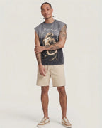 Sullitt Oversized Grey Tank - Death Scavenger