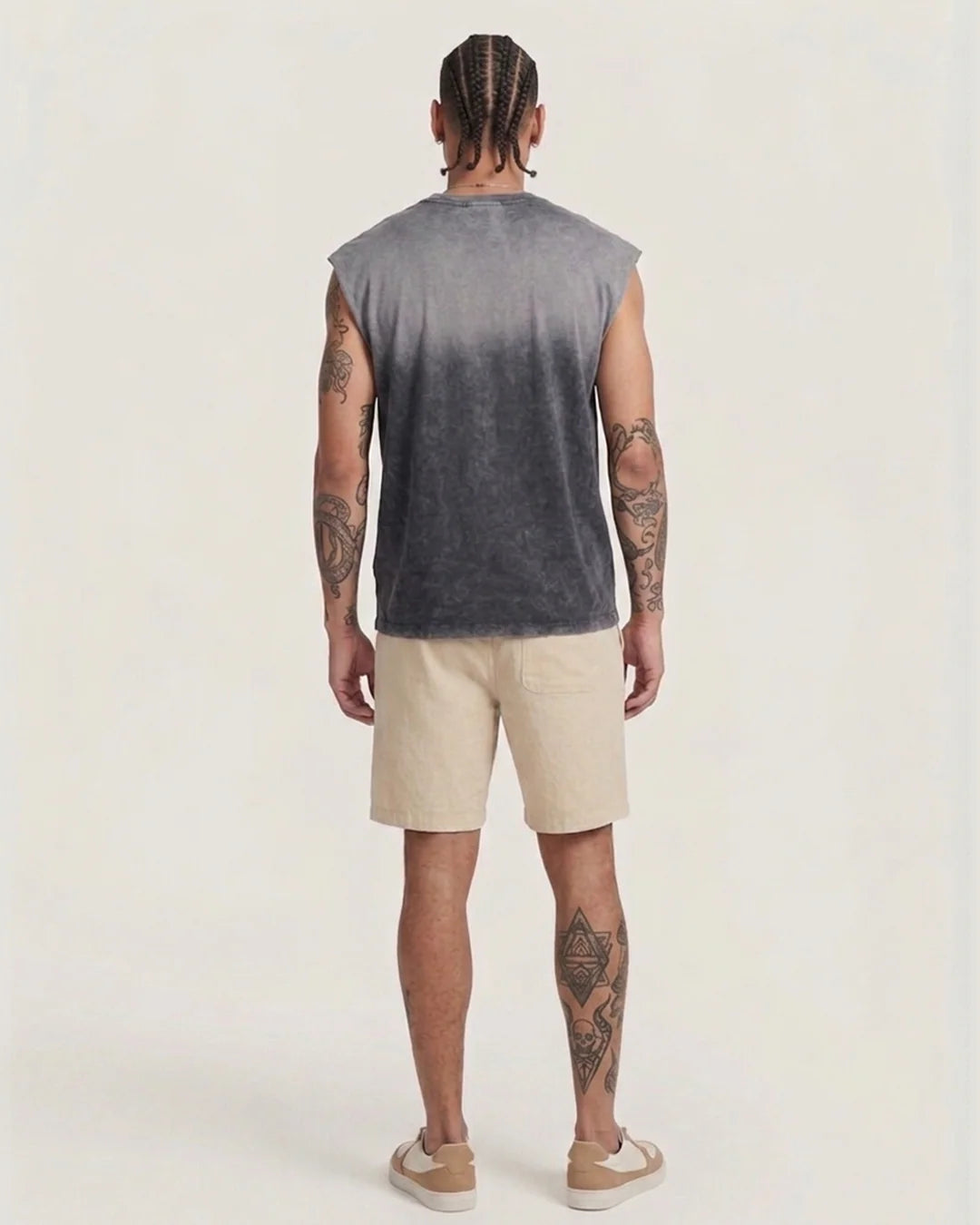 Sullitt Oversized Grey Tank - Death Scavenger