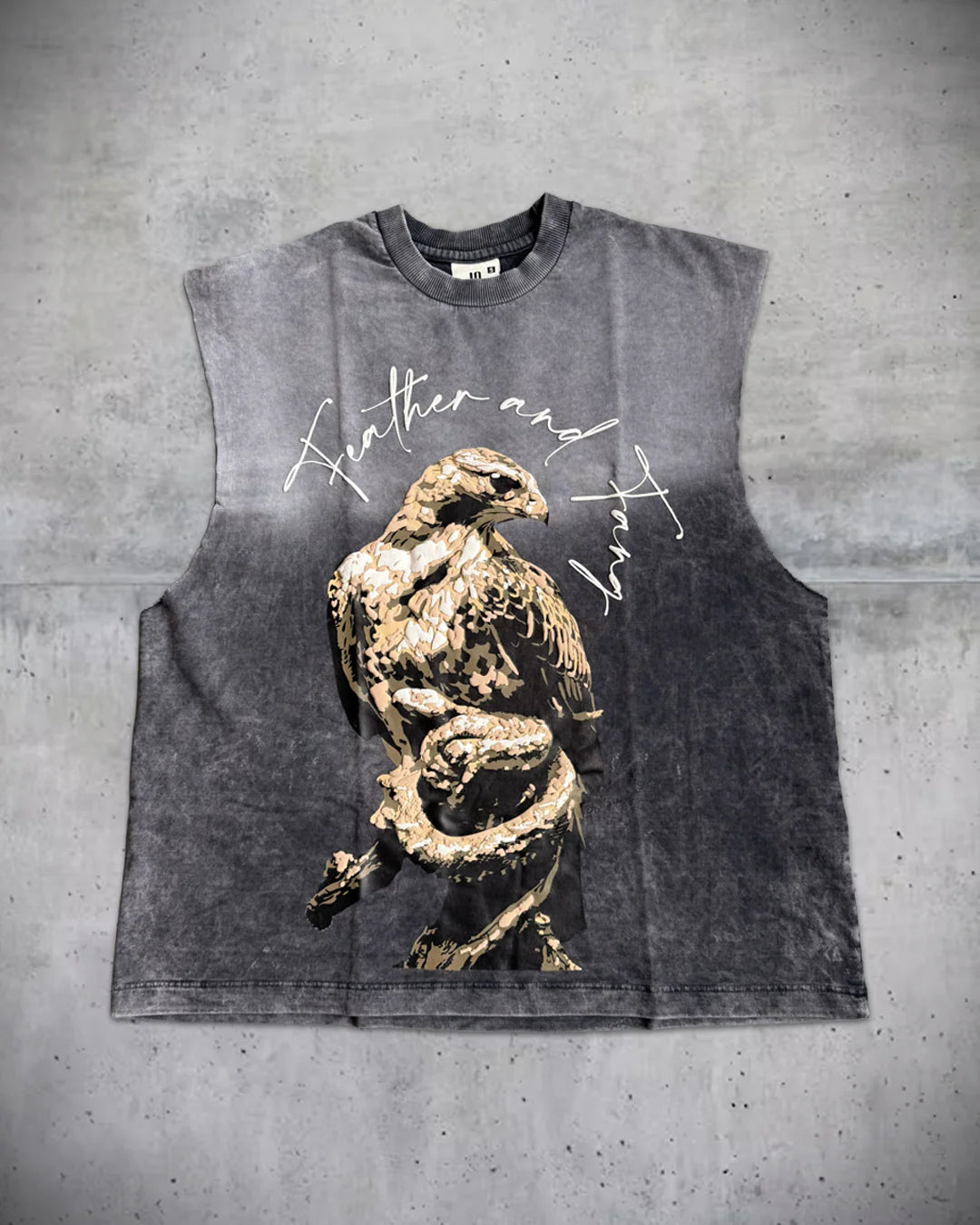 Sullitt Oversized Grey Tank - Death Scavenger