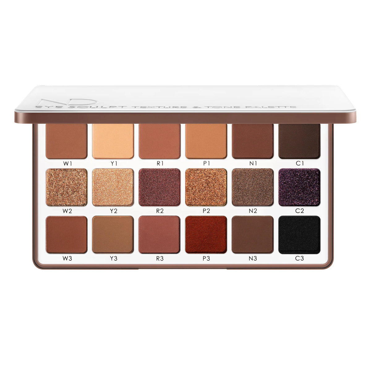 Natasha Denona Eye Sculpt Texture & Tone Eyeshadow Palette - Dramatic