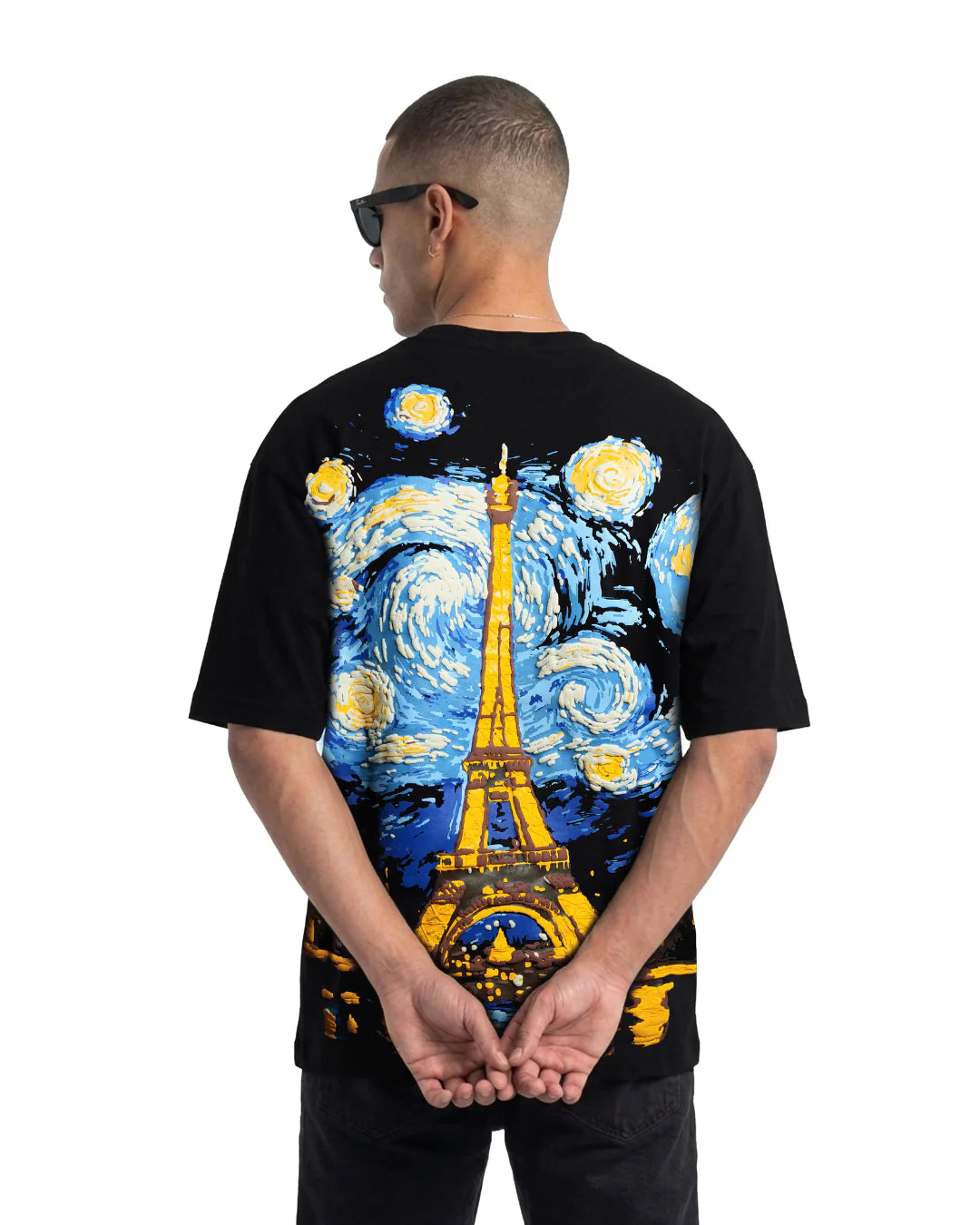 Sullitt Oversized Black T-Shirt - City Of Nights