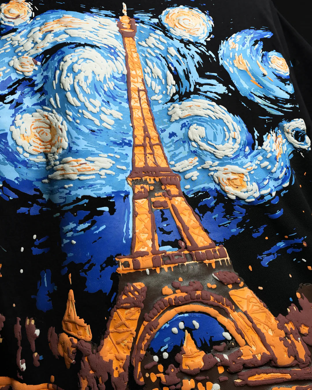 Sullitt Oversized Black T-Shirt - City Of Nights