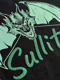 Sullitt Oversized Black T-Shirt - Emerlad Wyen