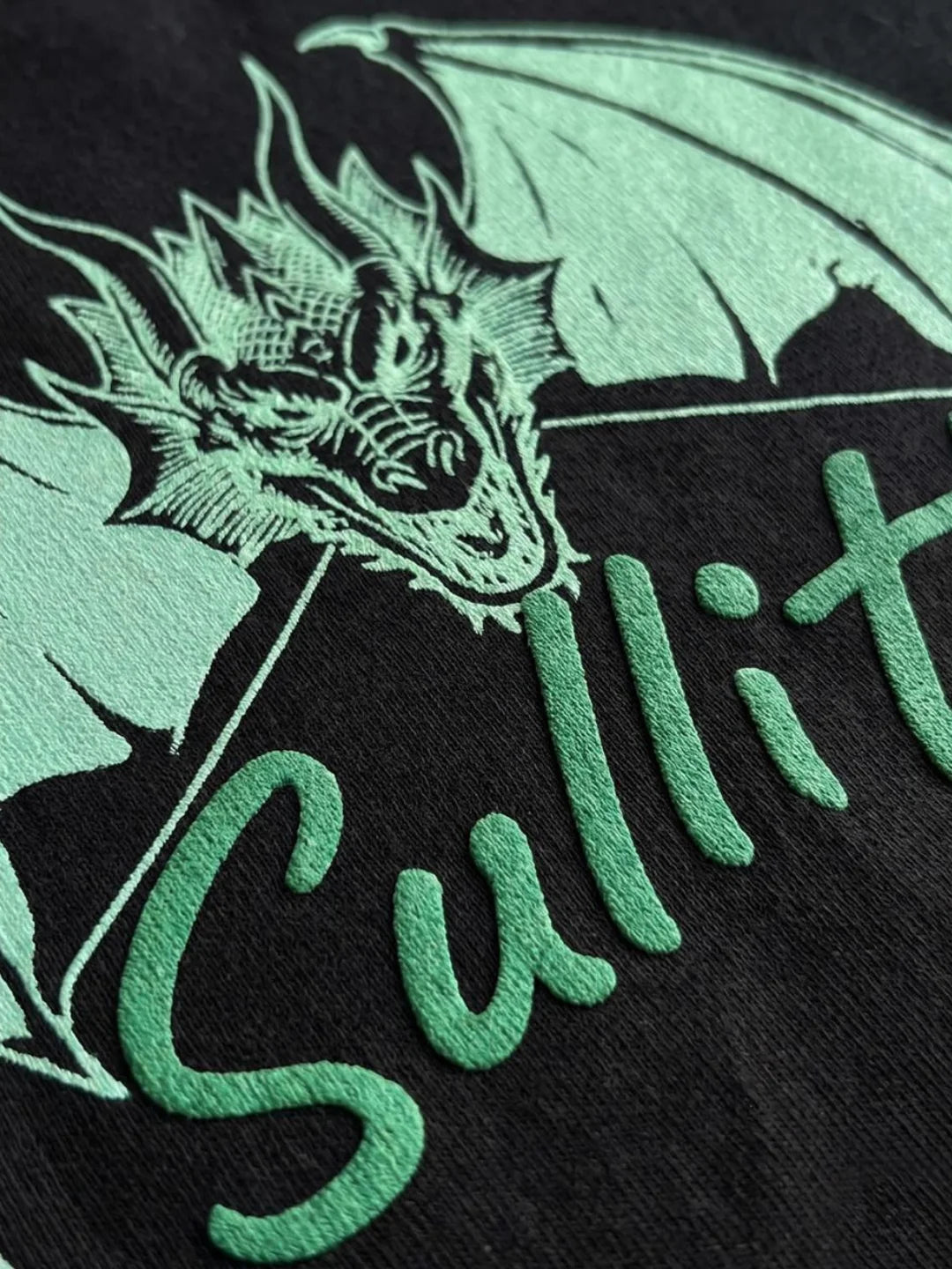 Sullitt Oversized Black T-Shirt - Emerlad Wyen