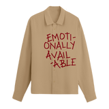 Oversized Shirt Beige - Emotionally Available