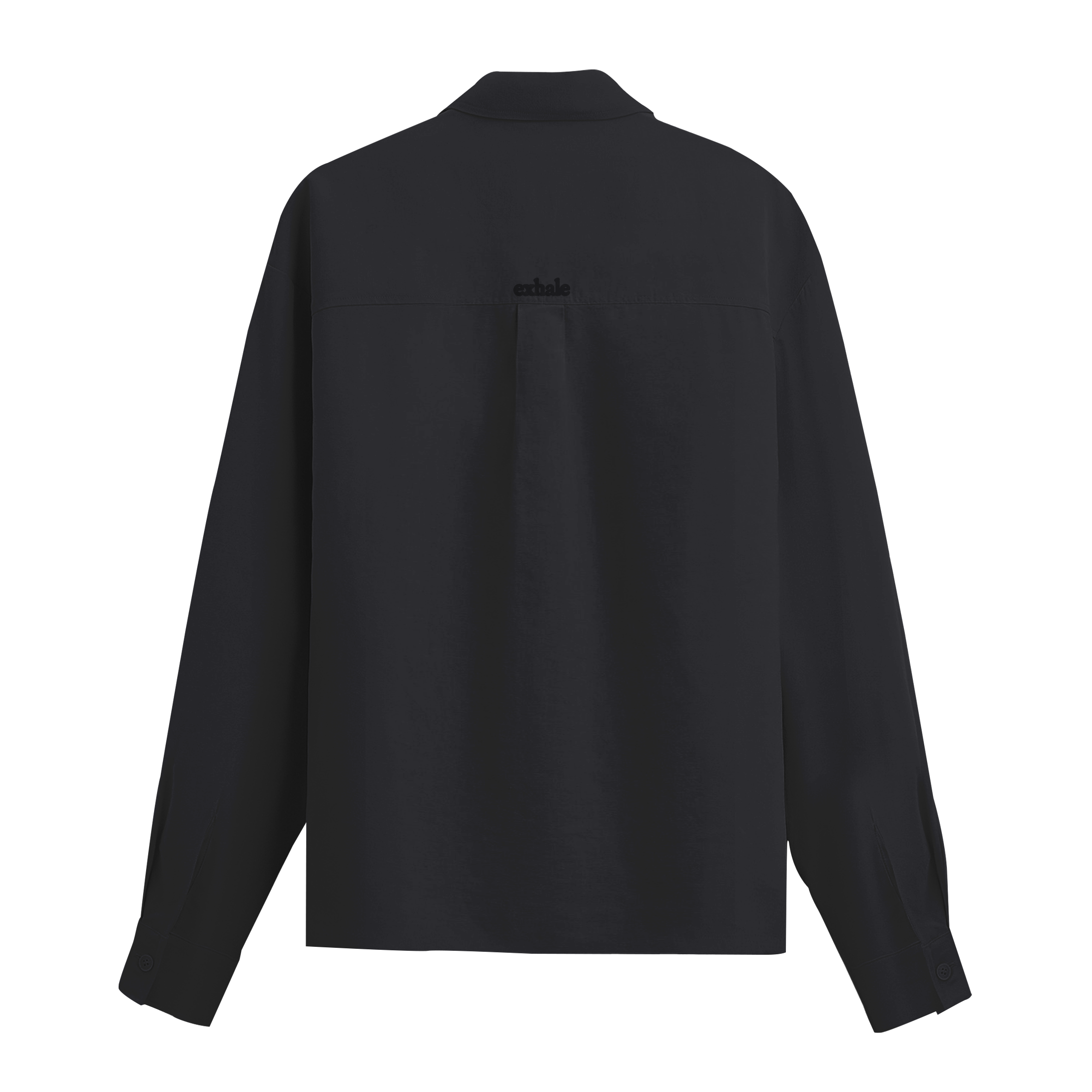 Exhale Label Oversized Shirt Grey - Emotionally Available