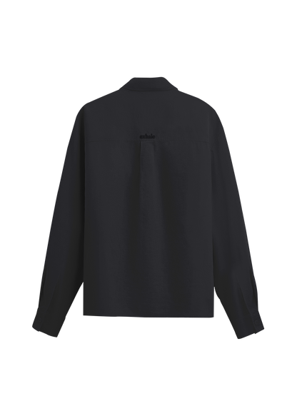 Exhale Label Oversized Shirt Grey - Emotionally Available