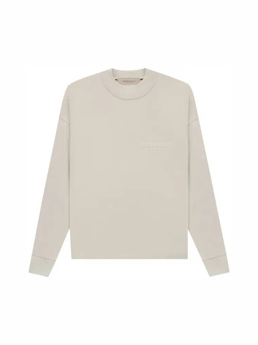 Fear of God Essentials Long-sleeve T-shirt SS23 'Wheat'