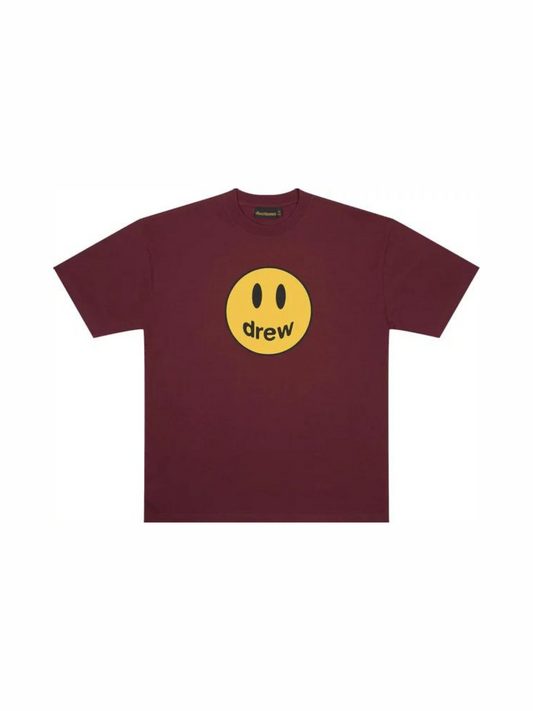 Drew House Mascot Short Sleeve T-Shirt Burgundy
