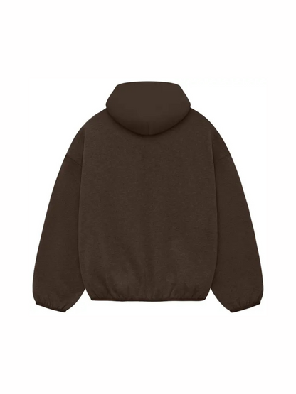 Fear of God Essentials Nylon Fleece Hoodie SS24 Heather Wood (10HS Express)