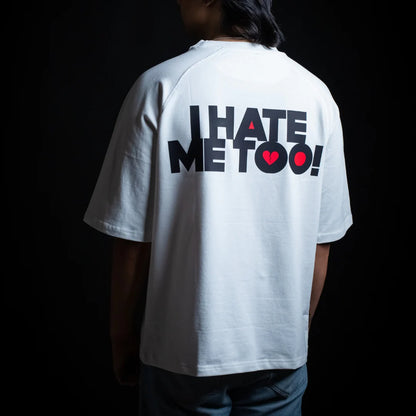 Flaws Oversize Tee - I Hate Me Too