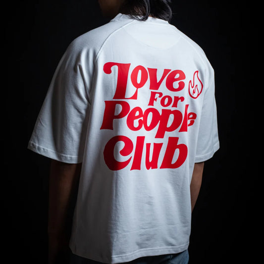 Flaws Oversize Tee - Love For People Club