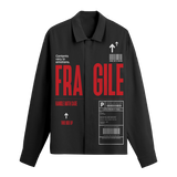 Oversized Shirt Black - Fragile