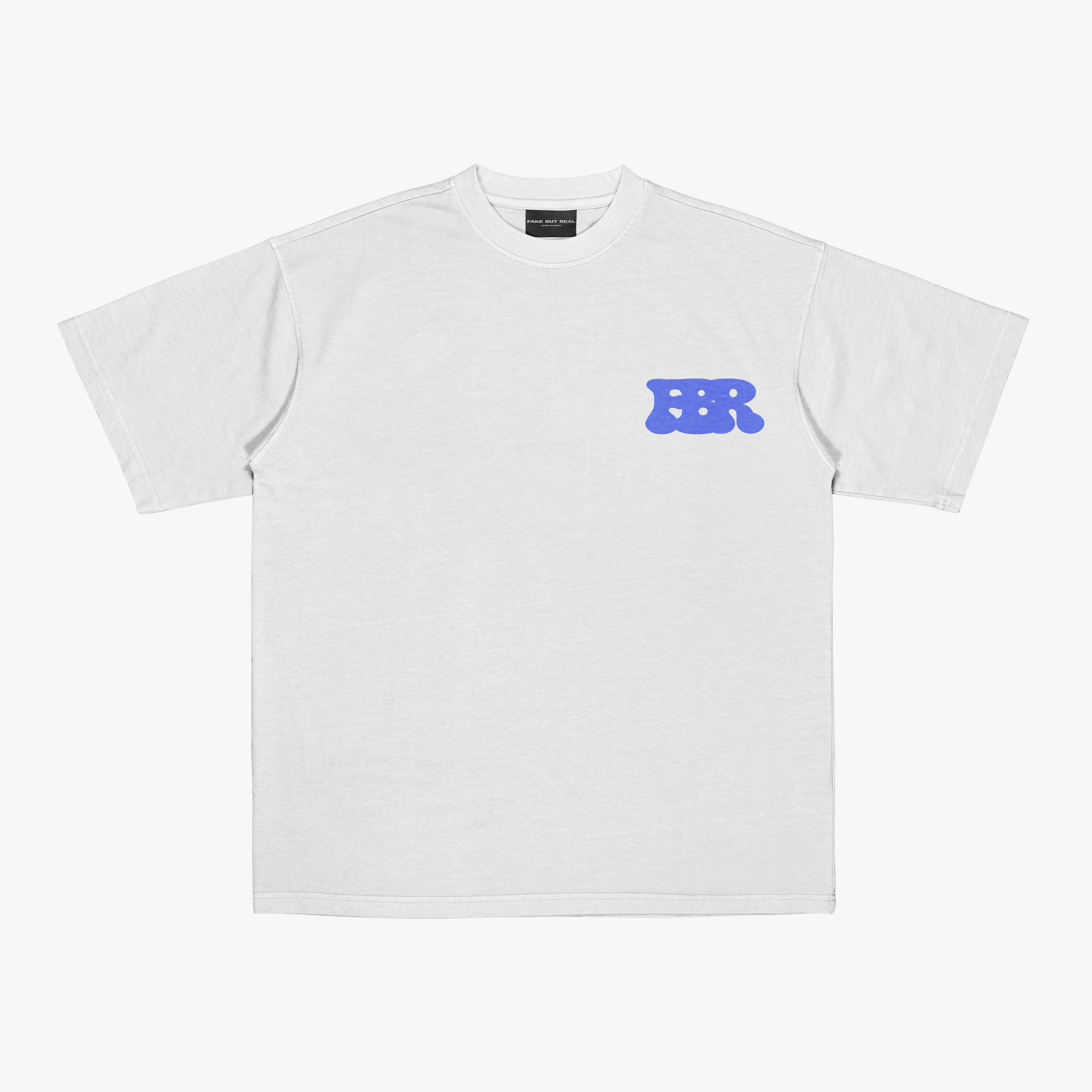 FakeButReal FREE HUGS Oversize White T-Shirt