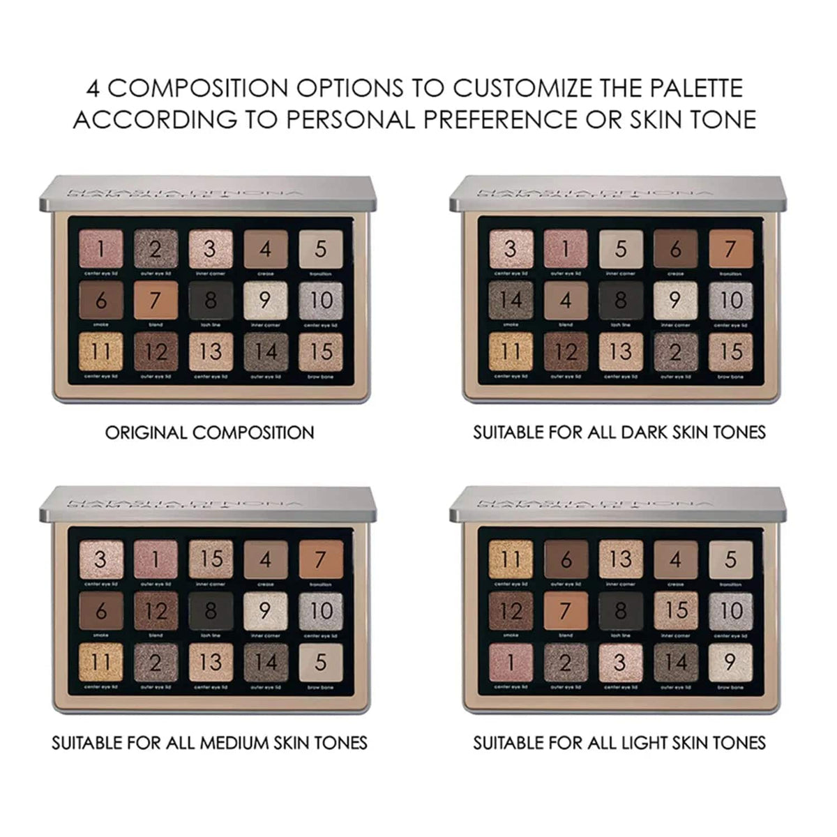 Natasha Denona Glam Eyeshadow Palette