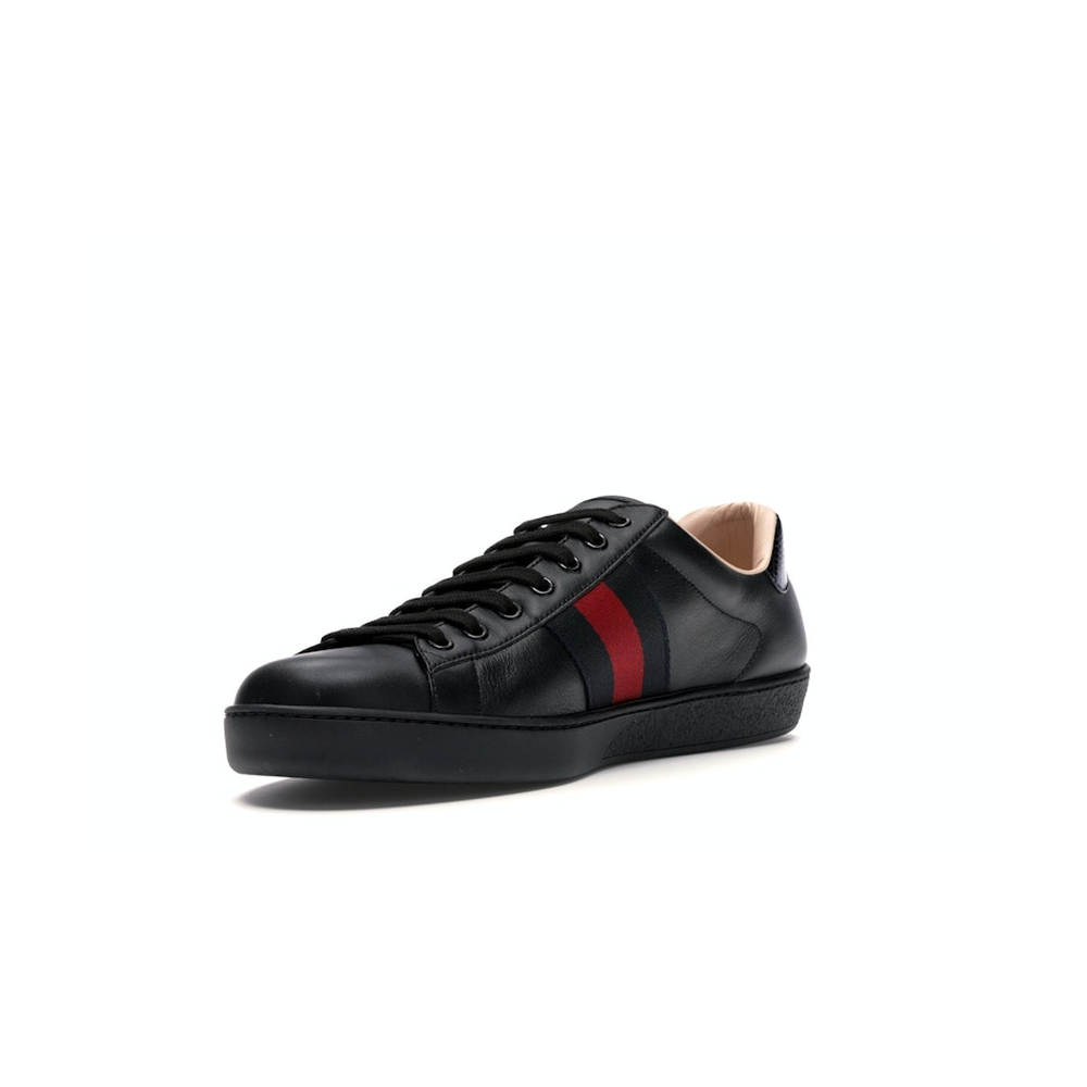 Gucci Ace Embroidered Black