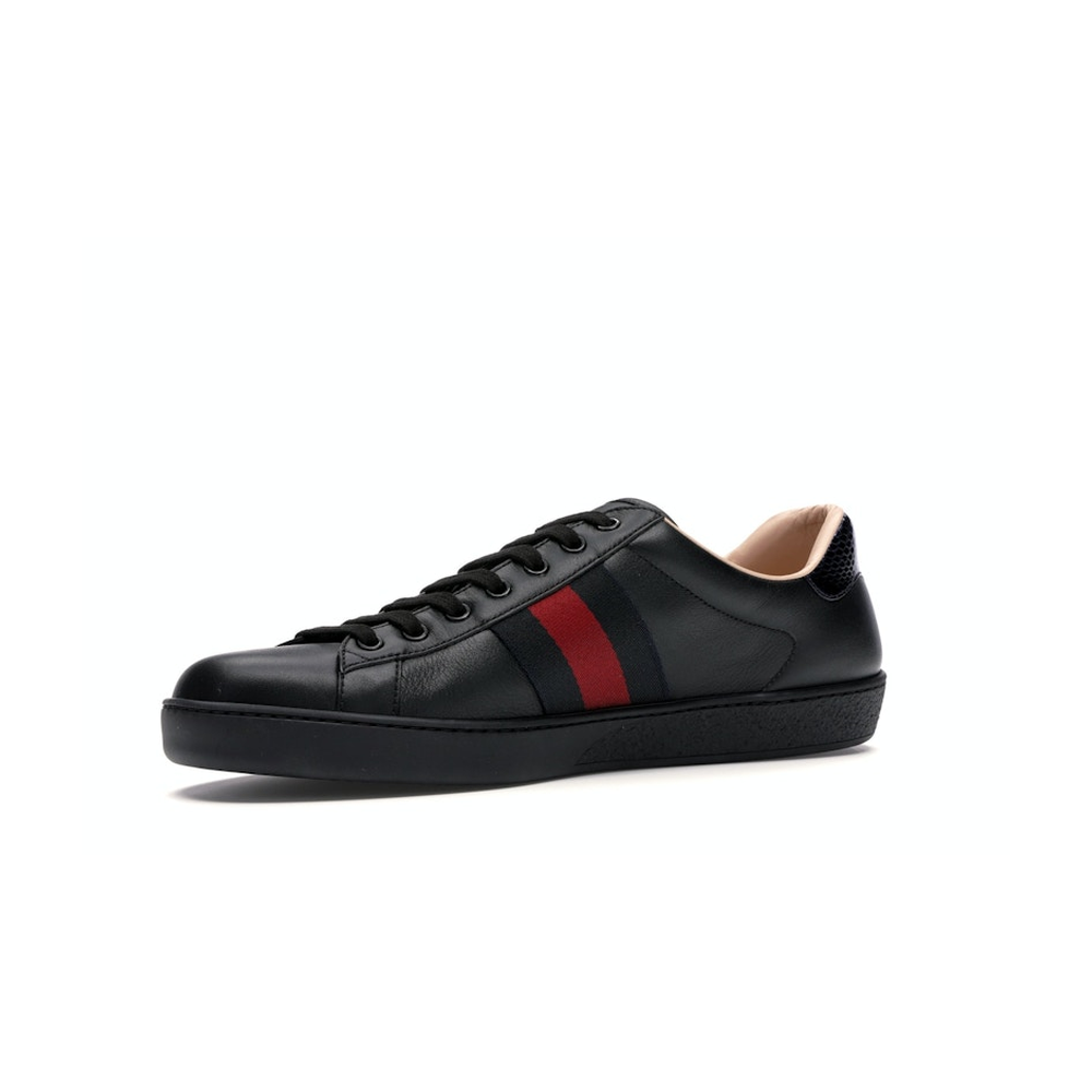 Gucci Ace Embroidered Black