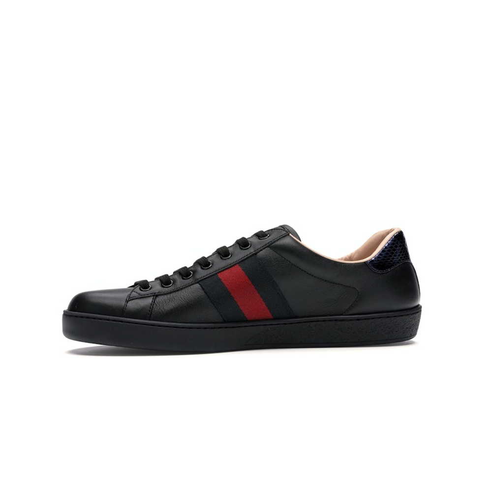 Gucci Ace Embroidered Black