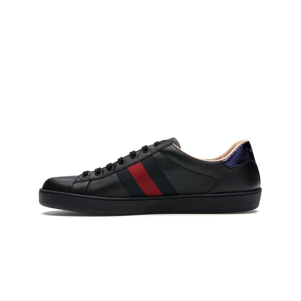 Gucci Ace Embroidered Black