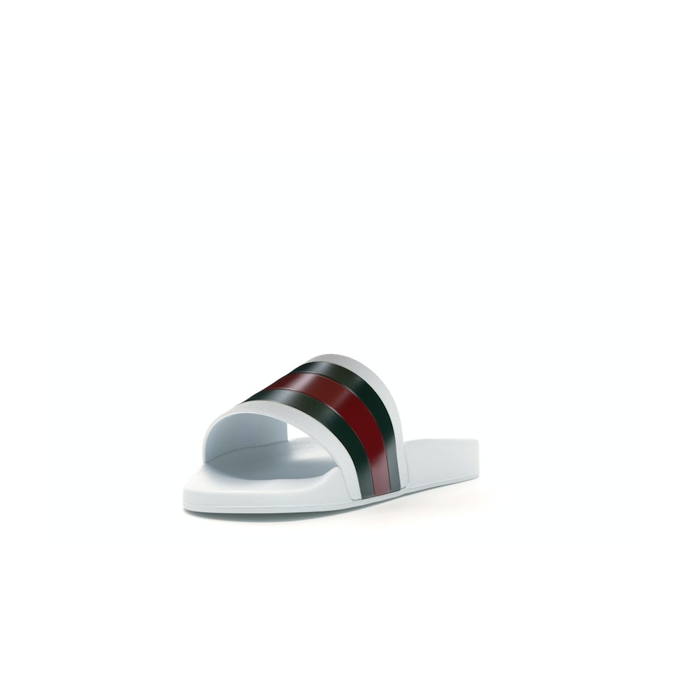 Gucci Pursuit Pool Slide White