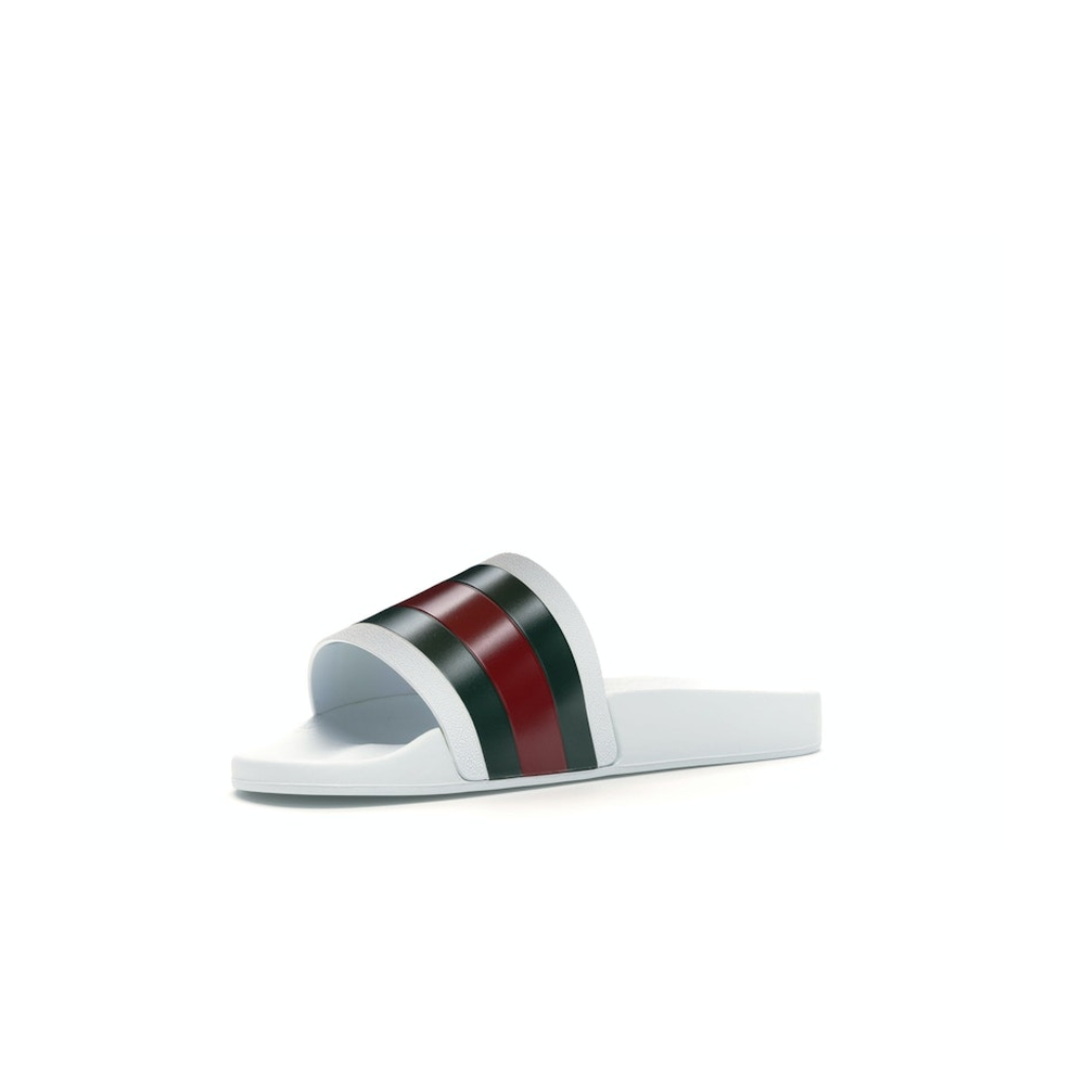 Gucci Pursuit Pool Slide White