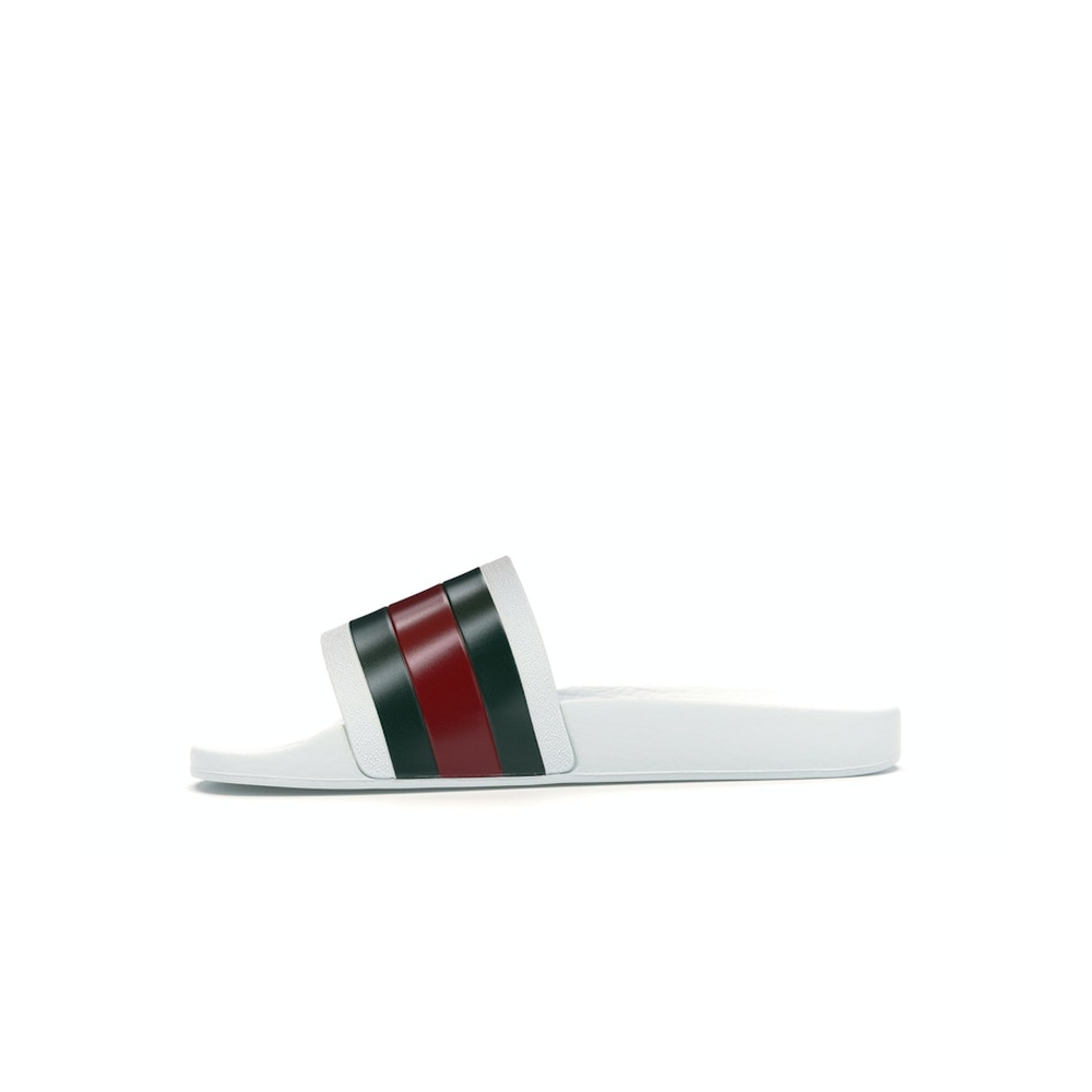 Gucci Pursuit Pool Slide White