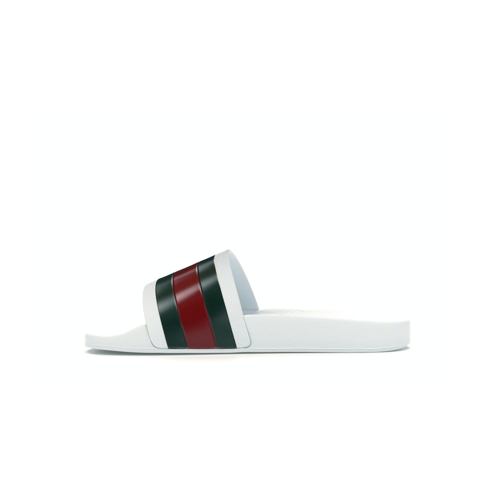 Gucci Pursuit Pool Slide White