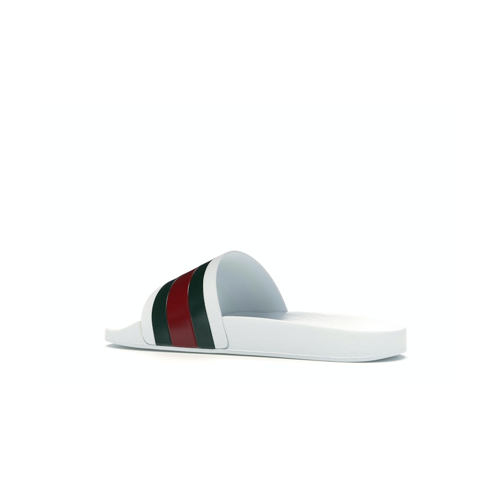 Gucci Pursuit Pool Slide White