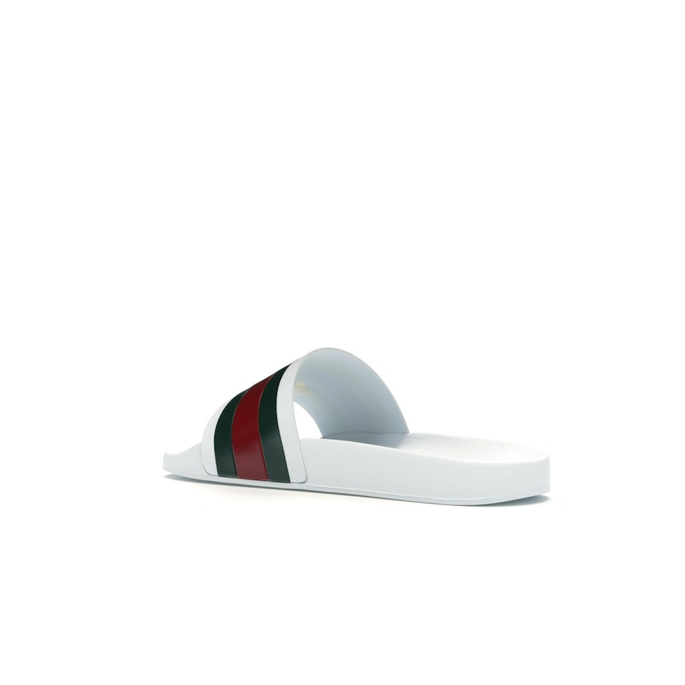 Gucci Pursuit Pool Slide White