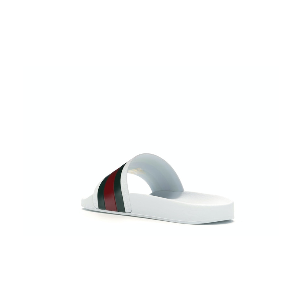 Gucci Pursuit Pool Slide White