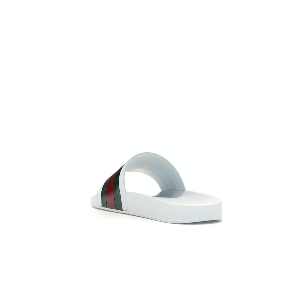 Gucci Pursuit Pool Slide White